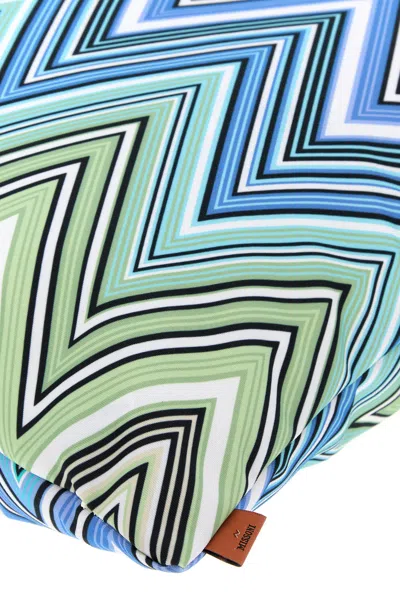 Missoni Embroidered Fabric Kew Pillow In Multi