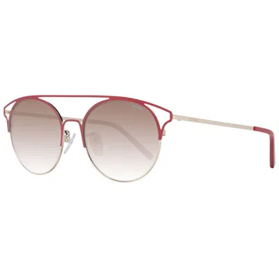 Sting Red Metal Sunglasses In Multi