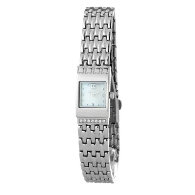 Laura Biagiotti Silver Stainless Steel Dress Watch In Silver