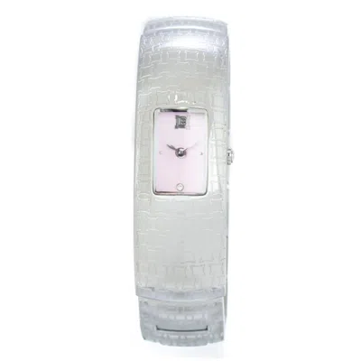 Laura Biagiotti Silver Stainless Steel Bracelet Watch In Silver