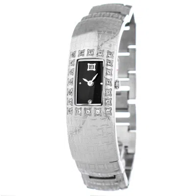 Laura Biagiotti Silver Stainless Steel Dress Watch In Transparent