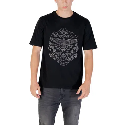 Gianni Lupo Black Cotton Sportswear In Black