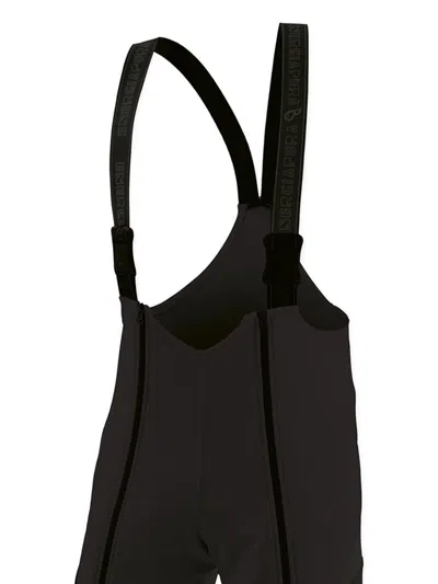 Energia Pura Adelboden Short Black Salopette In Black