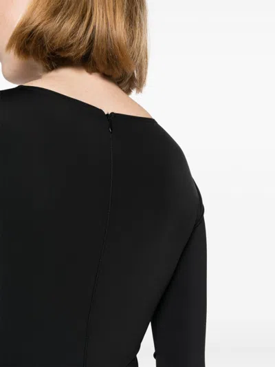 Entire Studios Ls Catsuit - Nylon Spandex In Black