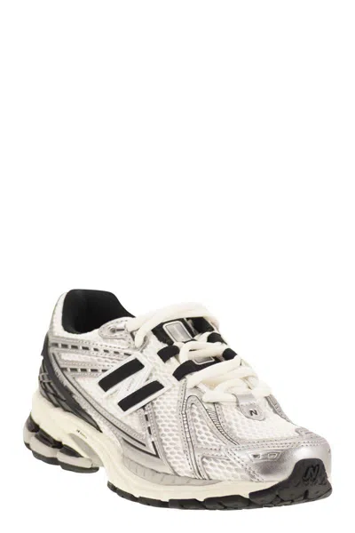 New Balance Multicolor Low Top Sneakers With Logo Detail On The Rear In Tech Fabric Man In White