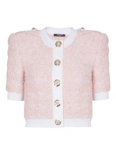 Balmain Sweater  Woman Color Pink In Multi