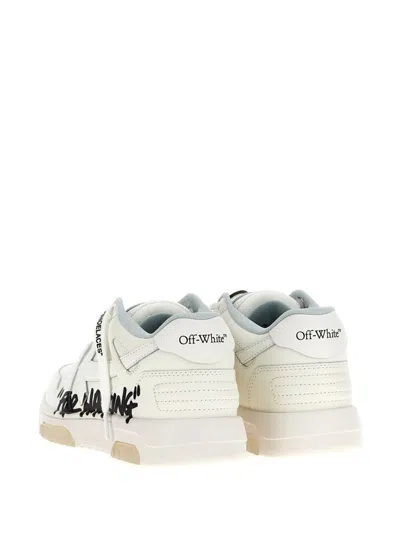 Off-white Out Of Office For Walking Leather Sneakers In White