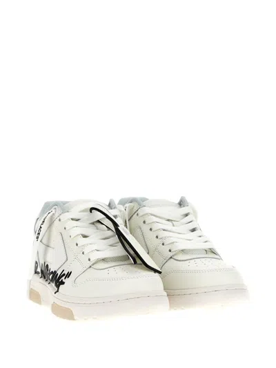 Off-white Out Of Office For Walking Leather Sneakers In White