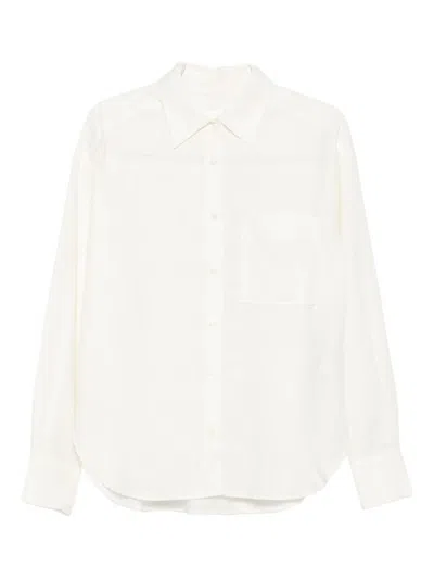 Closed Oversized Cotton Shirt In White