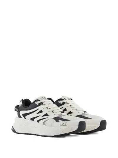 Ea7 Emporio Armani Sneakers White In Multi