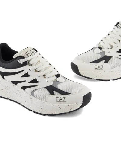 Ea7 Emporio Armani Sneakers White In Multi