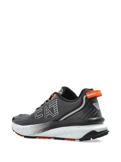 Ea7 Emporio Armani Sports Shoes With Logo In Gray