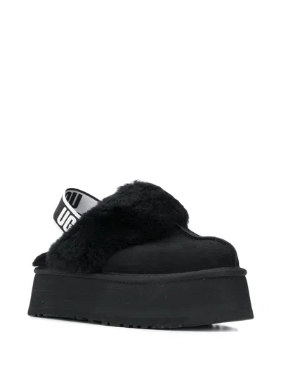 Ugg Sling-back Slipper Shoes In Black
