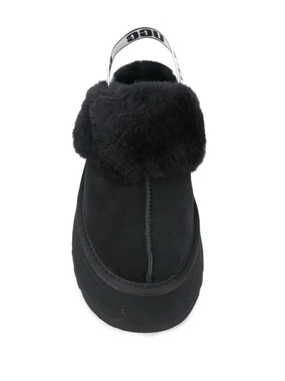 Ugg Sling-back Slipper Shoes In Black