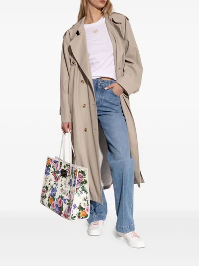 Dolce & Gabbana Portofino Sneakers In White