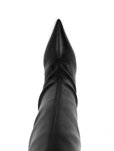 Casadei Superblade Over-the-knee Boots In Black