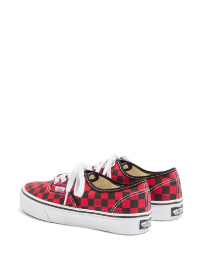Valentino Garavani X Vans Canvas Sneakers In Red