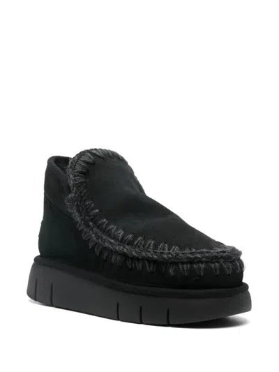 Mou Eskimo Bounce Sneaker In Black