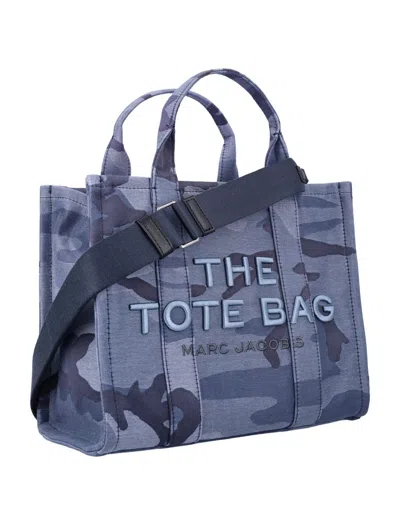 Marc Jacobs The Medium Camo Tote In Blue