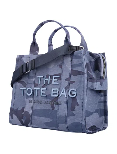 Marc Jacobs The Medium Camo Tote In Blue