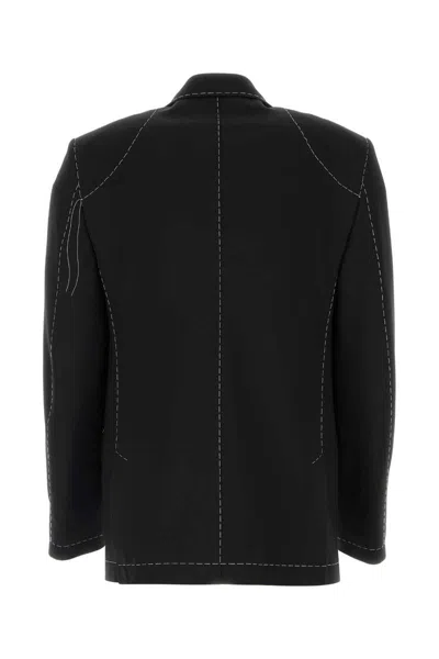 Off-white Jackets And Vests In Black