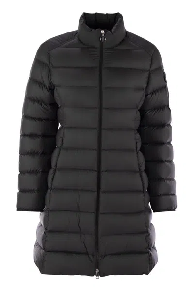 Moncler Igesse - Midi Down Jacket In Black