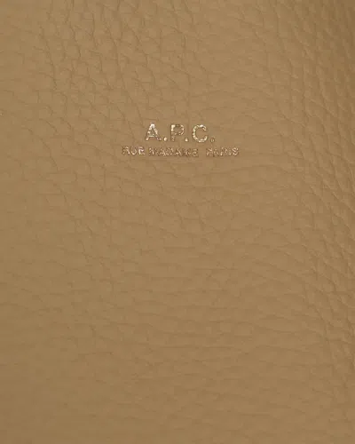 Apc A.p.c. Shoulder Bag In Brown