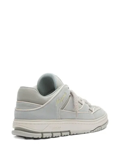 Axel Arigato Sneakers With Perforated Toe And Rubber Sole In Gray