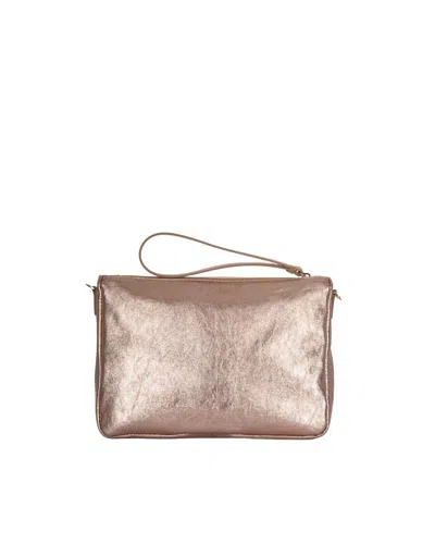 Gianni Chiarini Clutch Bag In Gold