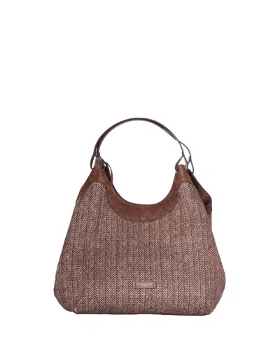 Gianni Chiarini Shoulder Bag In Brown