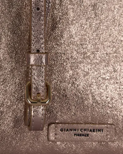 Gianni Chiarini Clutch Bag In Gold