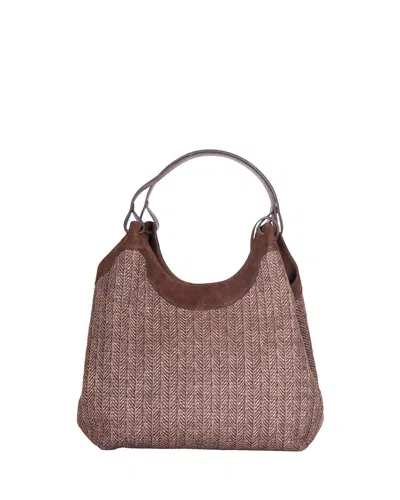Gianni Chiarini Shoulder Bag In Brown
