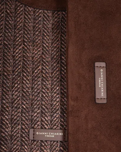 Gianni Chiarini Shoulder Bag In Brown