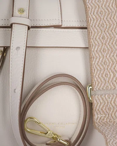 Gianni Chiarini Shoulder Bag In White