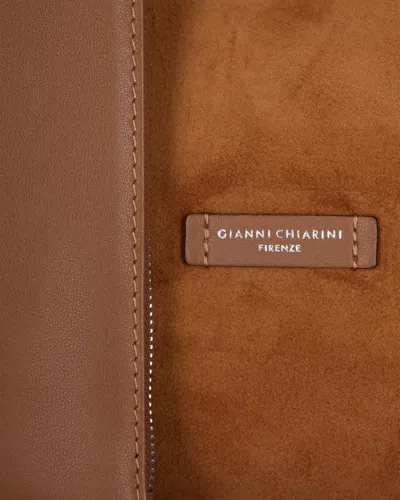 Gianni Chiarini Shoulder Bag In Brown