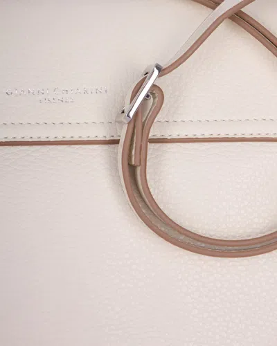 Gianni Chiarini Shoulder Bag In White