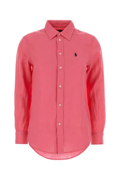 Polo Ralph Lauren Shirts In Pink