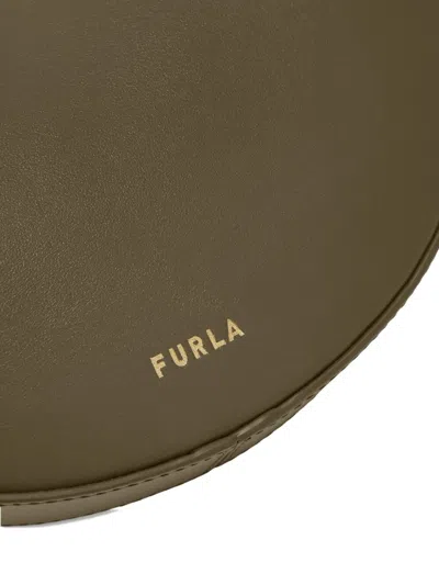 Furla Delizia Mini Shoulder Bag In Brown