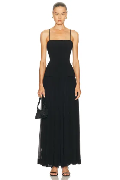 Eaves Pardes Dress In Black