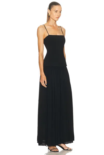 Eaves Pardes Dress In Black