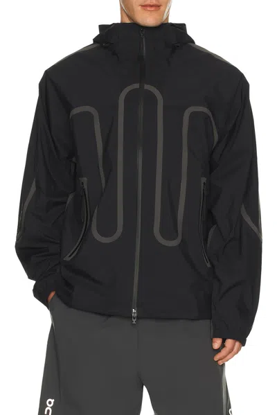 On X Bureau Borsche Waterproof Jacket Ik In Black
