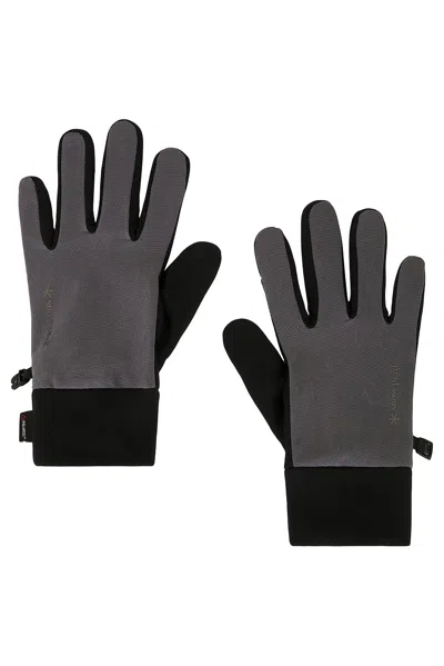Snow Peak Polartec Power Stretch Gloves In Gray