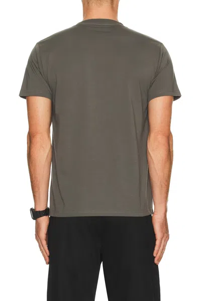 Snow Peak Typography T-shirt In Green