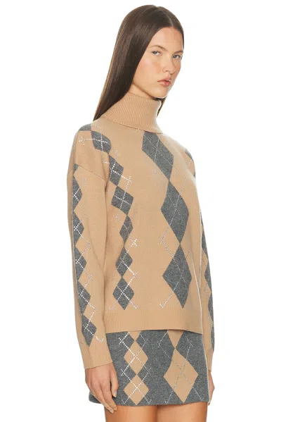 Retroféte Alberte Embellished Sweater In Neutral