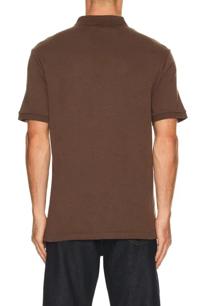 Polo Ralph Lauren Short Sleeve Soft Touch Polo In Brown