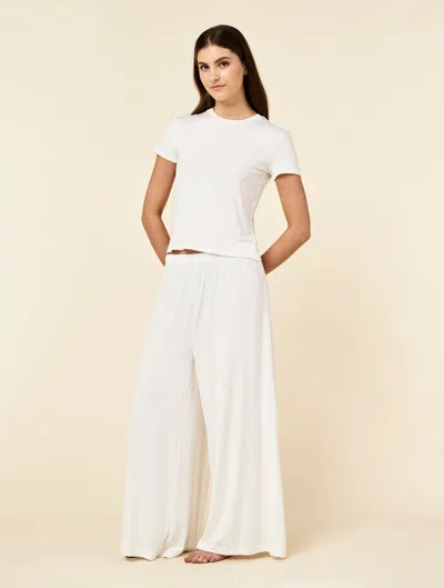Papinelle Kate Modal Soft Tee In White