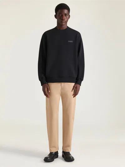 Givenchy Fitted Chino Trousers In Cotton In Brown