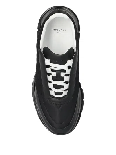 Givenchy Trainers Sneakers In Padded Nylon And Leather In Black
