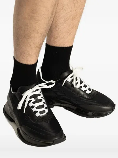 Givenchy Trainers Sneakers In Padded Nylon And Leather In Black