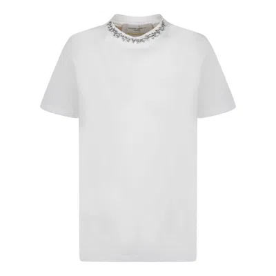 Golden Goose Vintage White Cotton T-shirts And Polos In White
